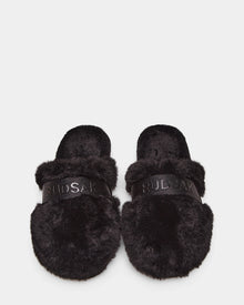 Women | FLUFF Slipper | Black