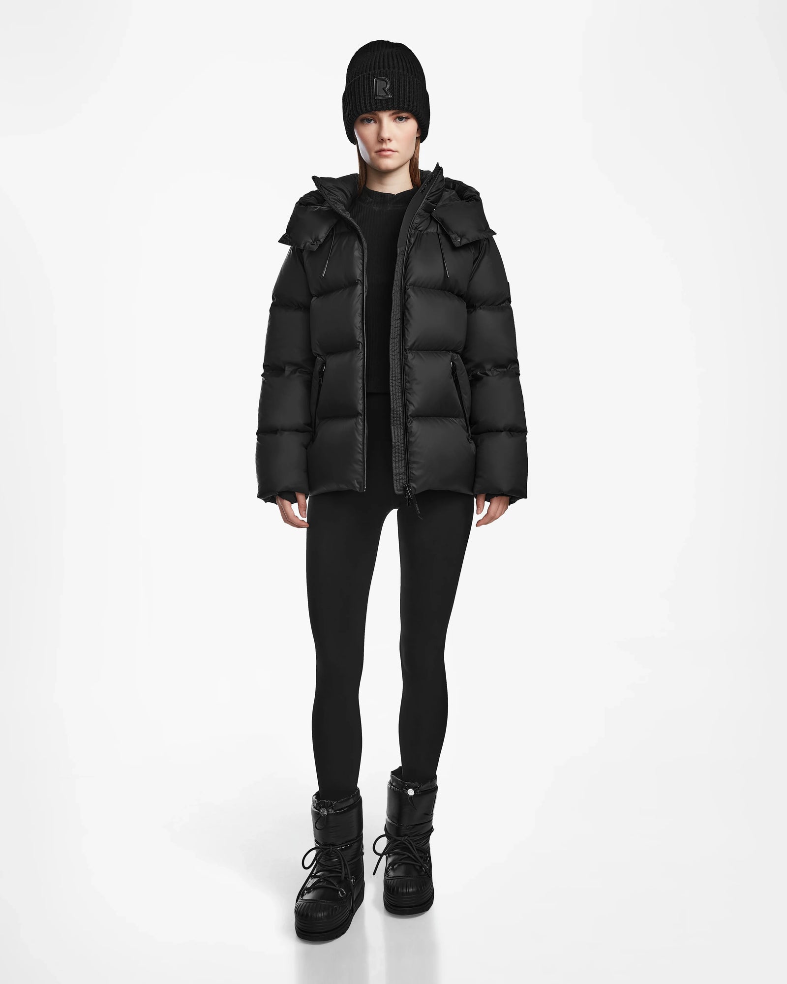 Women | RITA M Down Puffer | Black