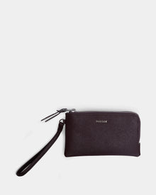 Women | ZURIE Leather Pouch | Wine