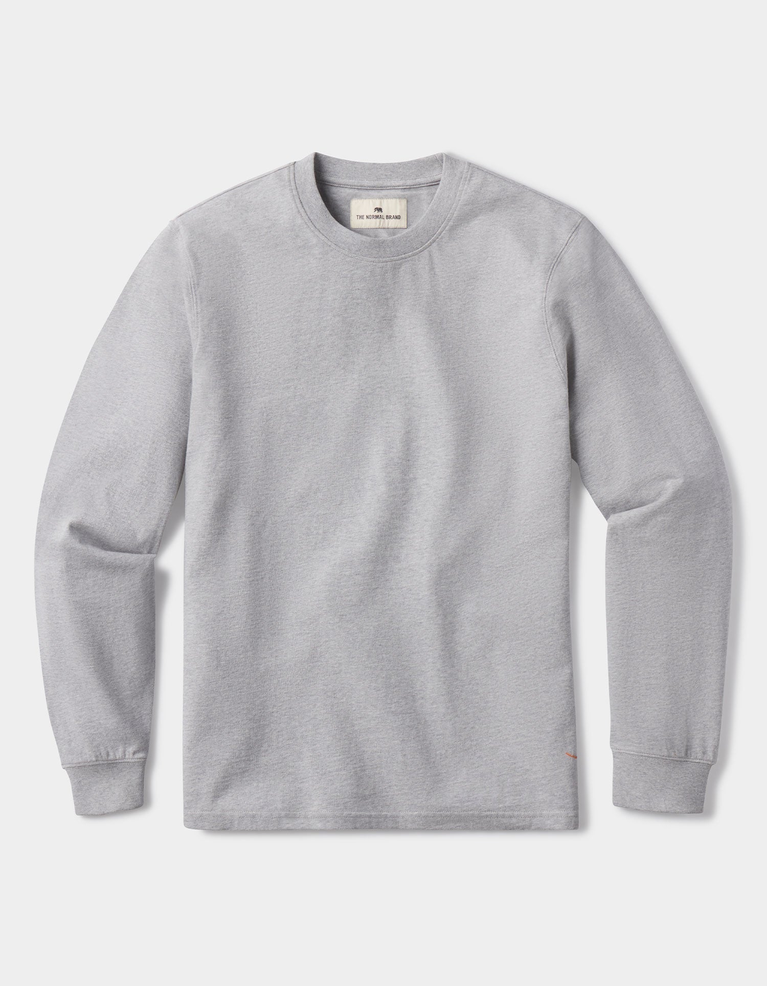 Men | Lennox Jersey Long Sleeve Tee | Heather Grey