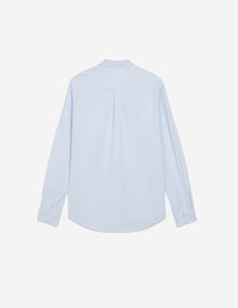 Mens | Tricolor Fox Patch Classic Button-Down Shirt | Light Blue