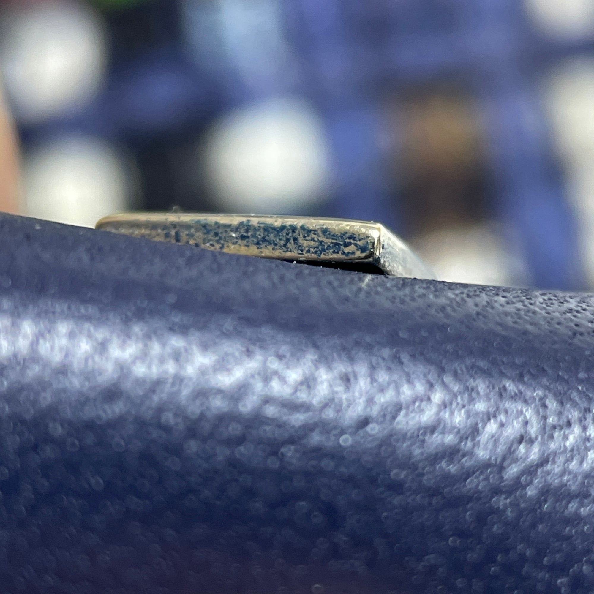 Chanel | Pre-Owned CC Multicolor Tweed Double Flap | Blue/Navy