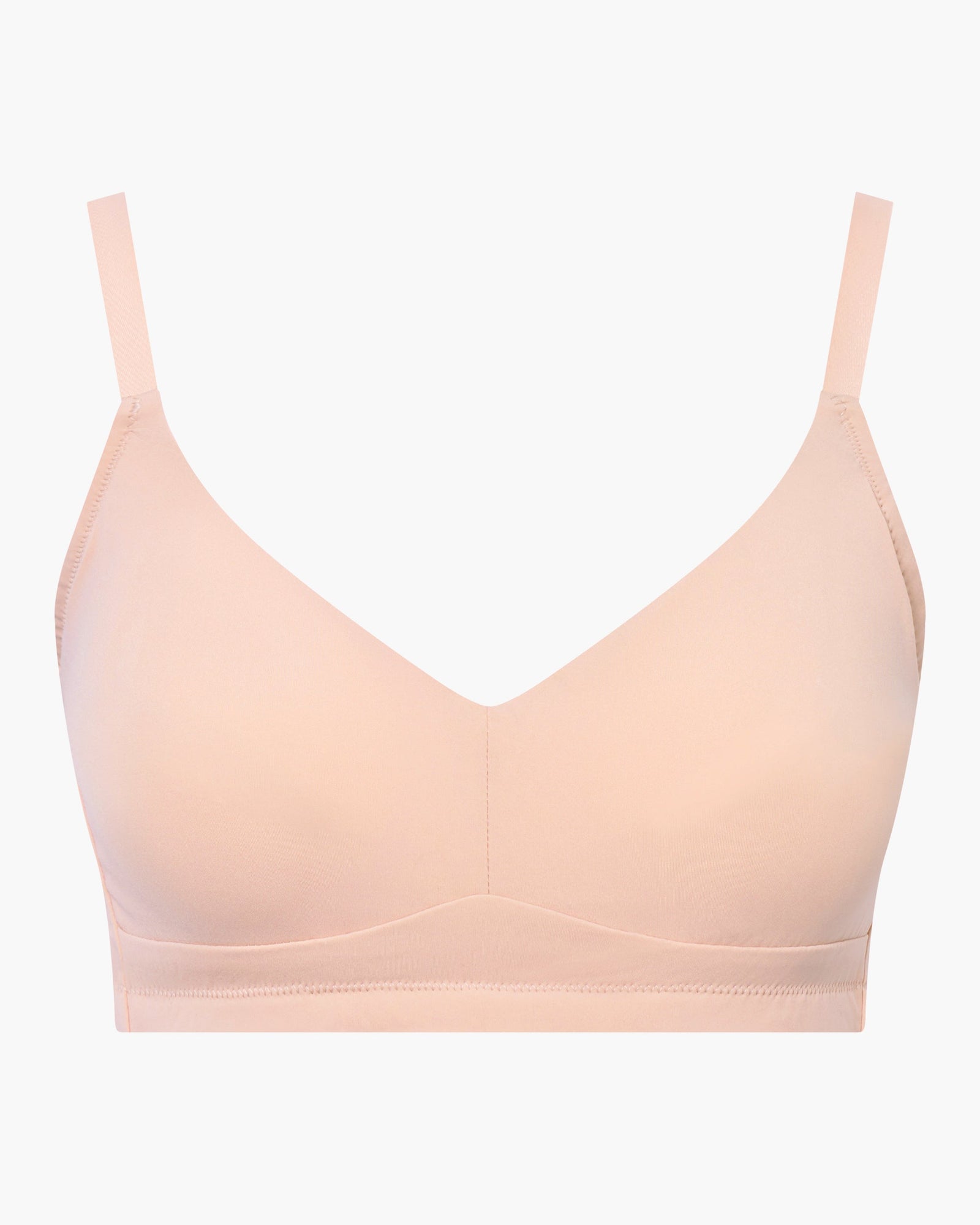 Beige Bralette - Free Cut Micro Curvy Bralette