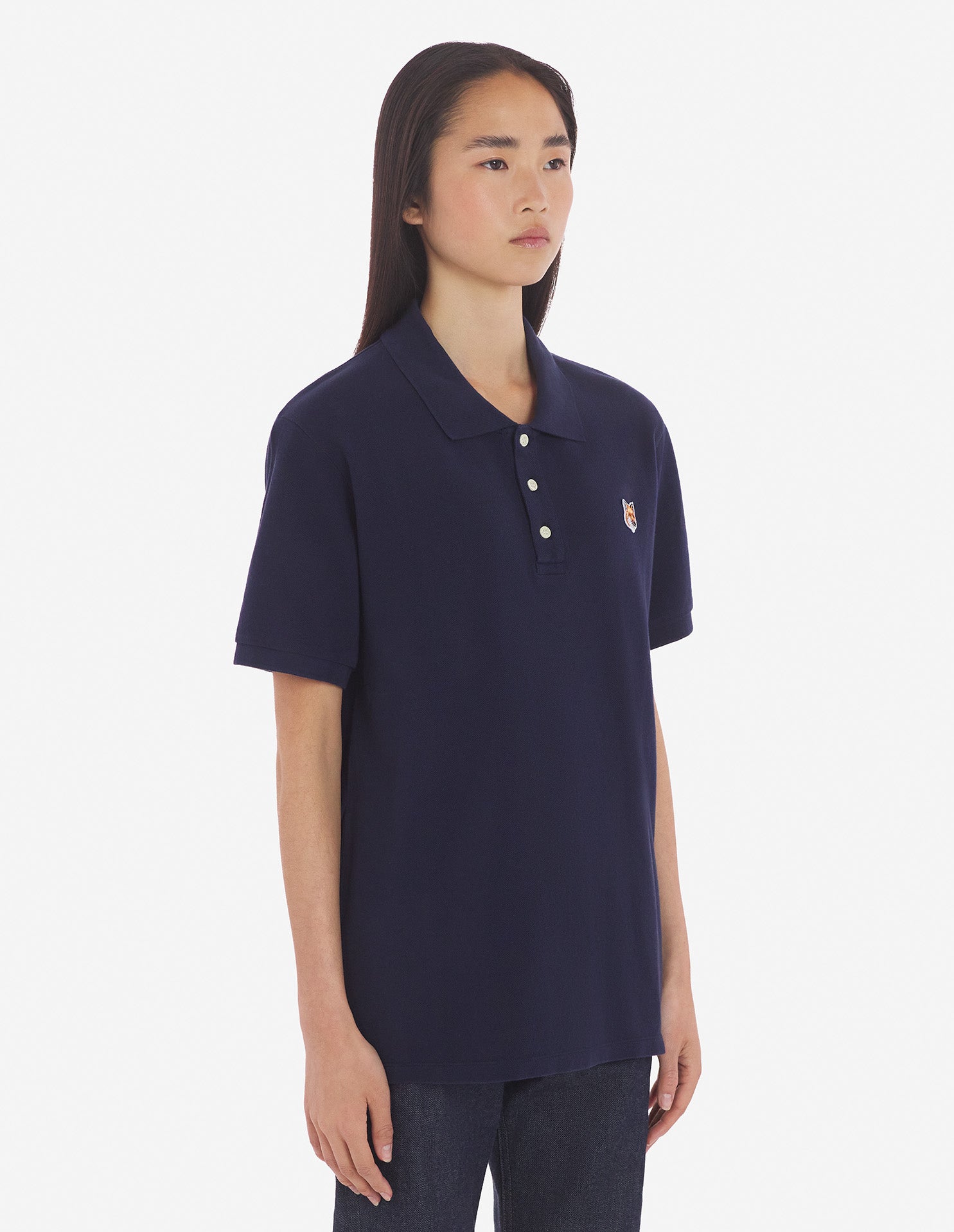 Unisex | Fox Head Patch Classic Polo | Navy