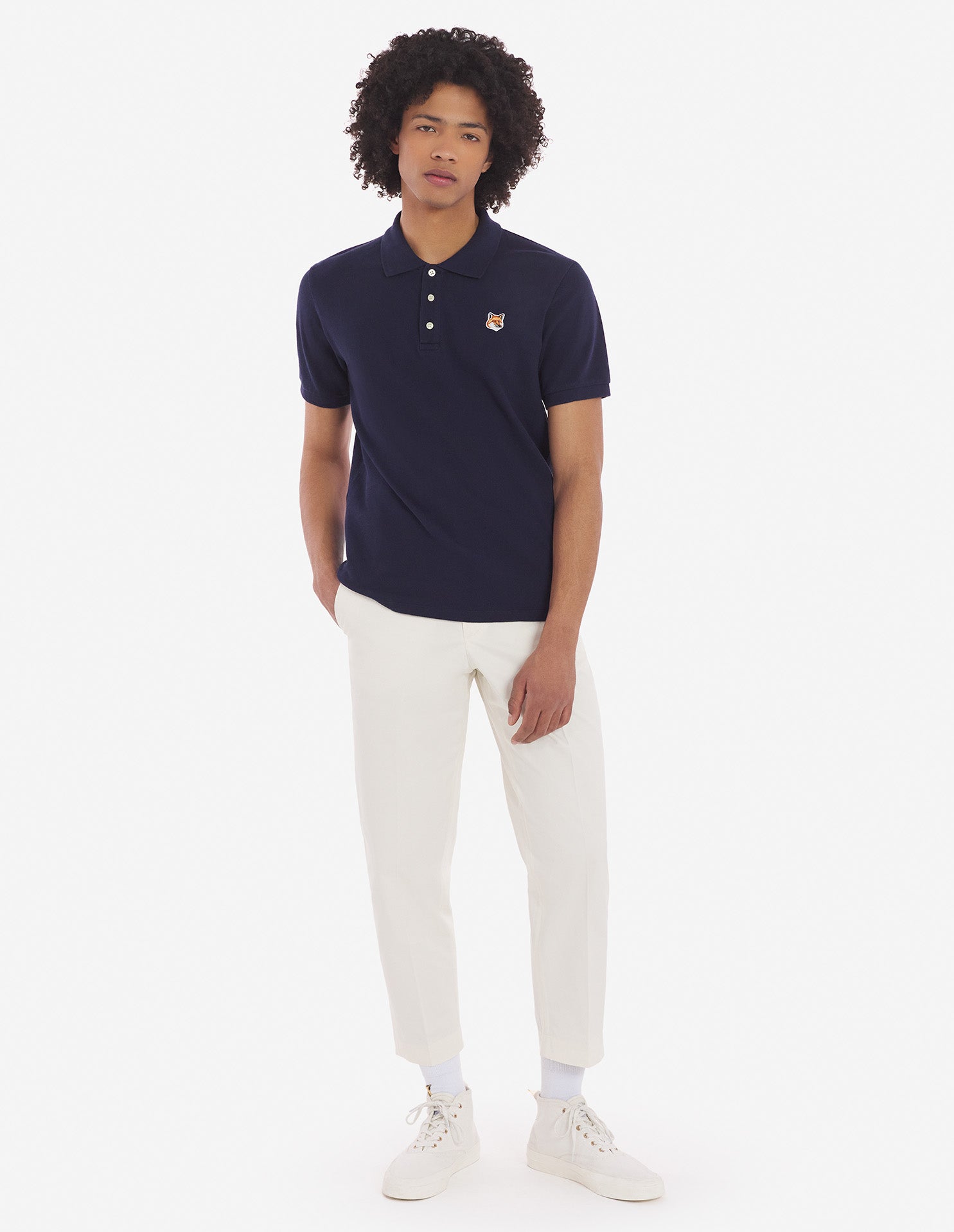 Unisex | Fox Head Patch Classic Polo | Navy