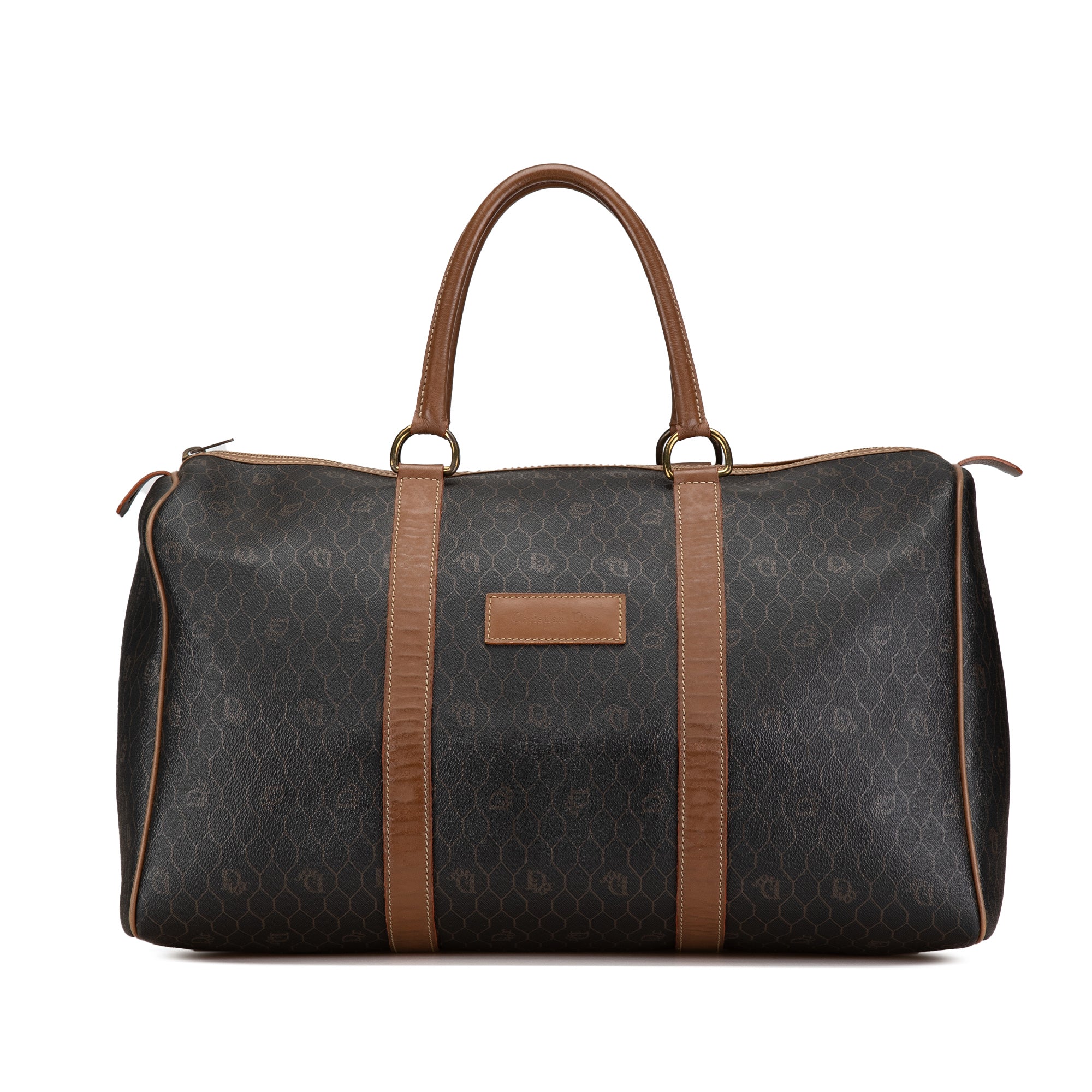 Dior | Pre-Owned Honeycomb Travel Bag | Black