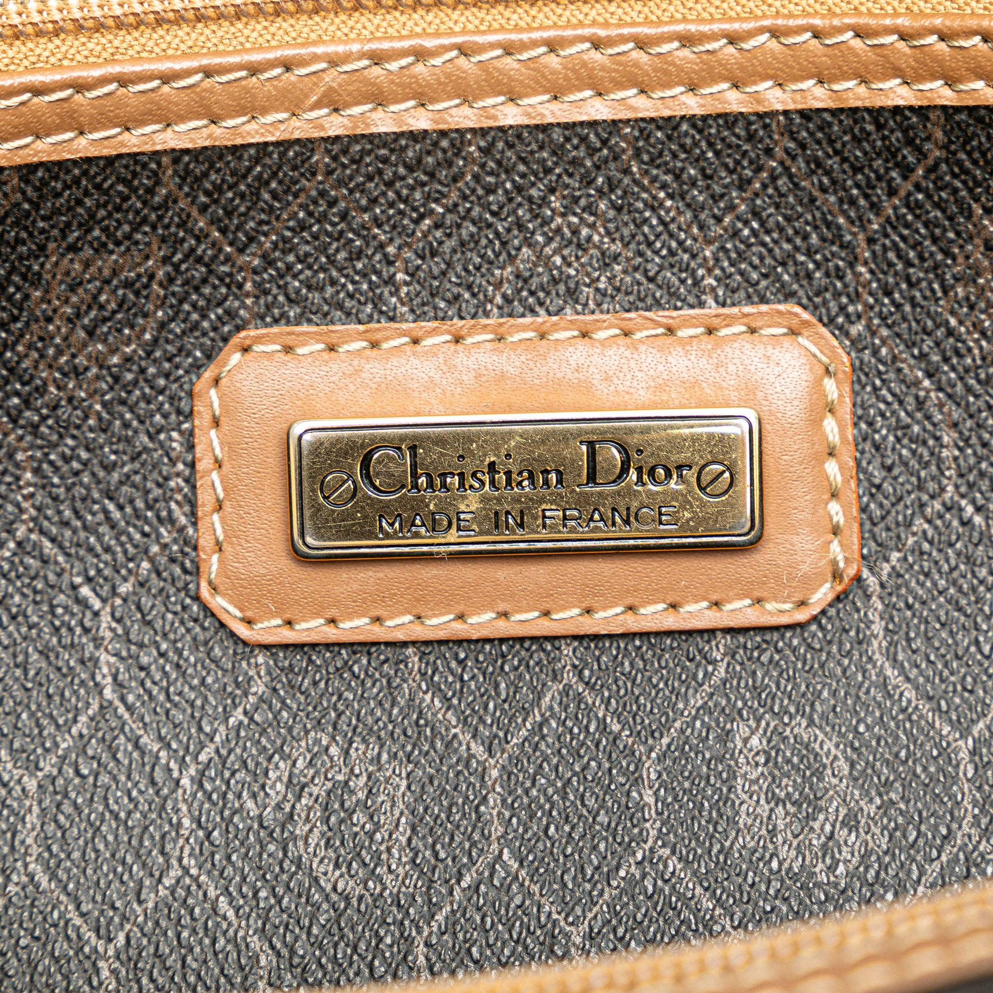 Dior | Pre-Owned Honeycomb Travel Bag | Black