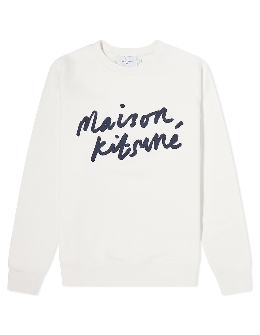 Womens | Handwriting Adjusted Cotton Sweatshirt | Ecru