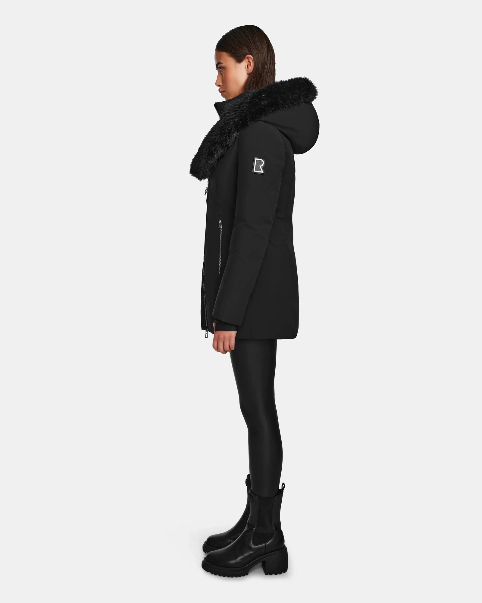 Women | AURORE Down Parka | Black