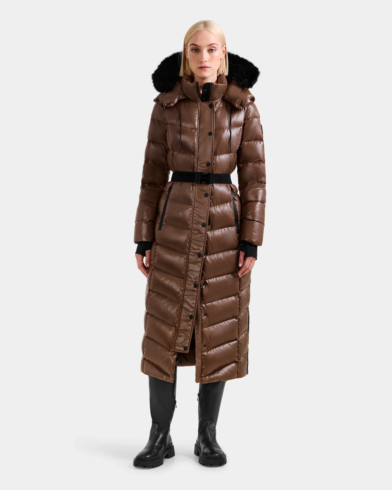 Women | ELSIE S Down Puffer | Cacao