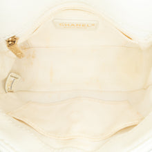 Chanel | Pre-Owned Small Mix Quilted Aged Calfskin New Clutch Flap | White/Ivory