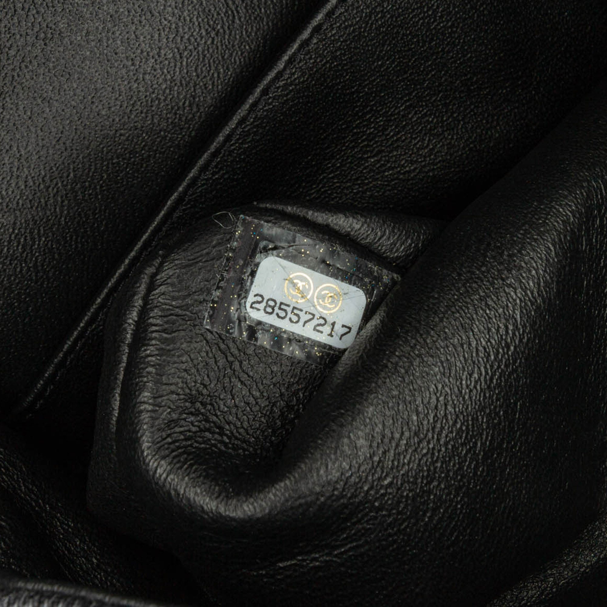 Chanel | Pre-Owned Medium Denim Double Flap | Black