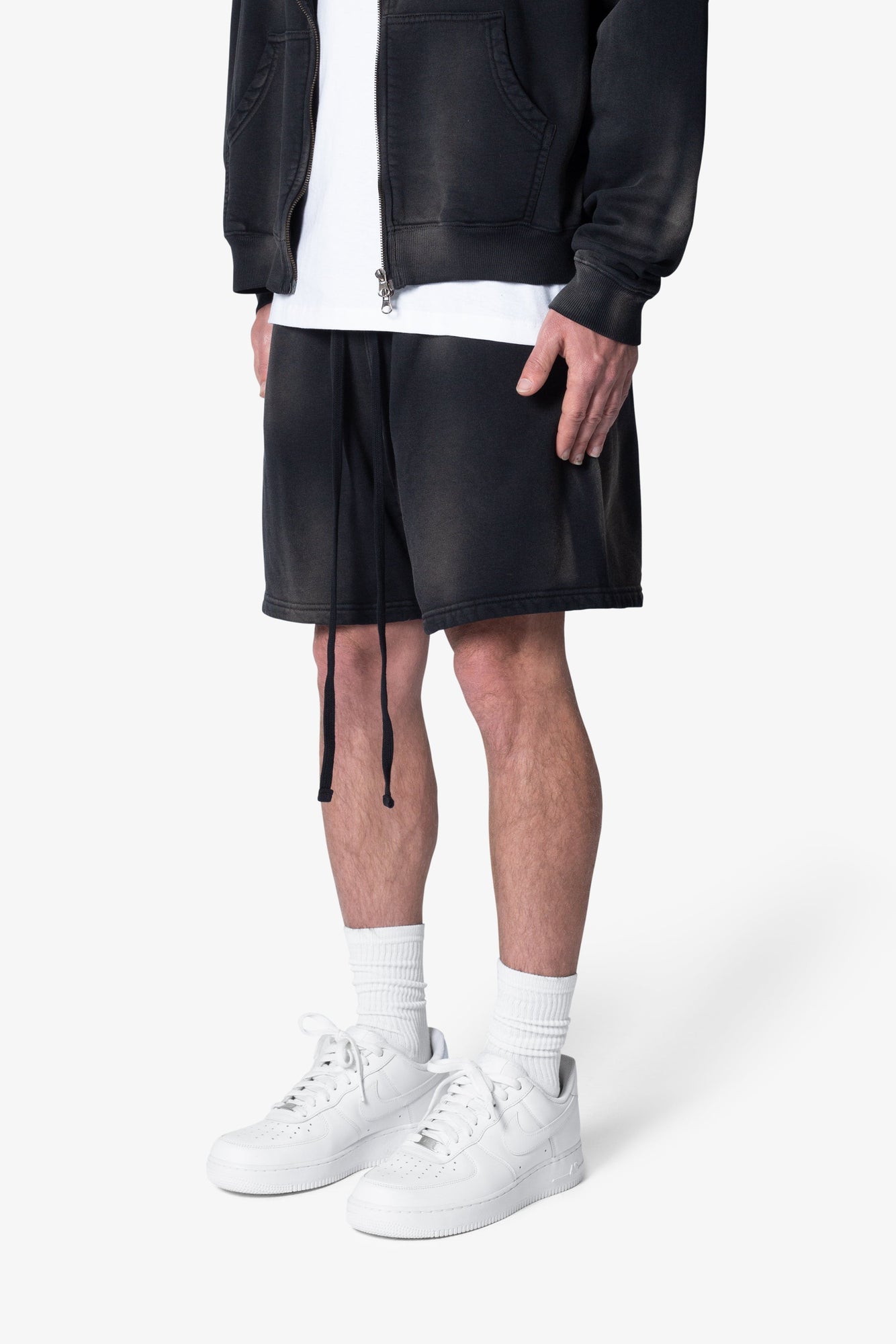 Faded Every Day Sweatshorts | Washed Black