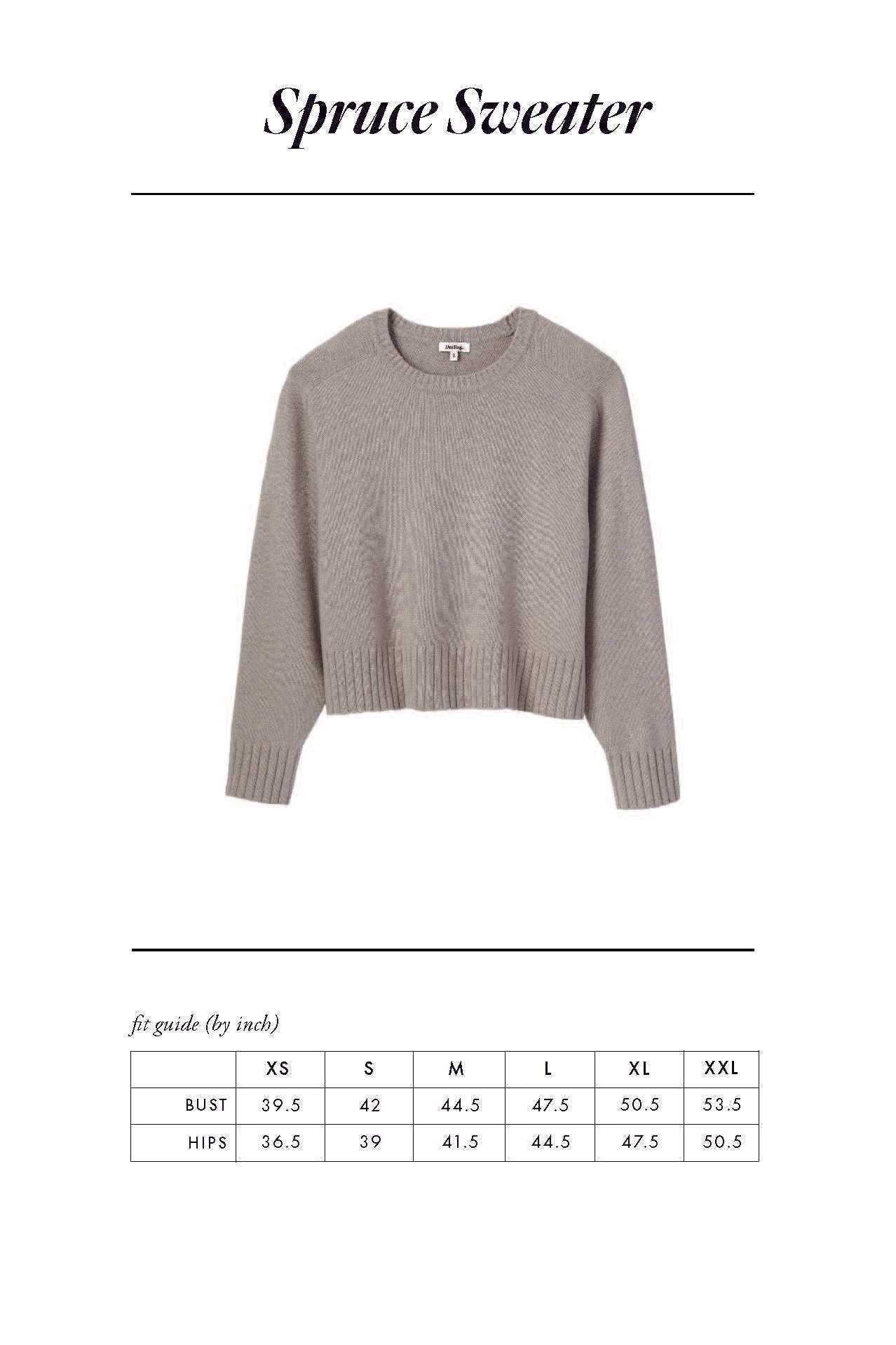 Spruce Sweater | Black