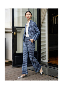 Fashion Lapel Blazer | Blue