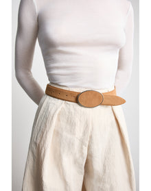 Flint Suede | Caramel Suede & Silver