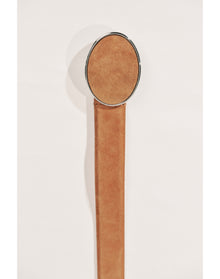 Flint Suede | Caramel Suede & Silver