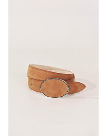 Flint Suede | Caramel Suede & Silver