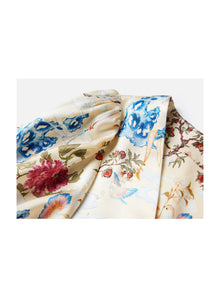 Floral Dress | Beige