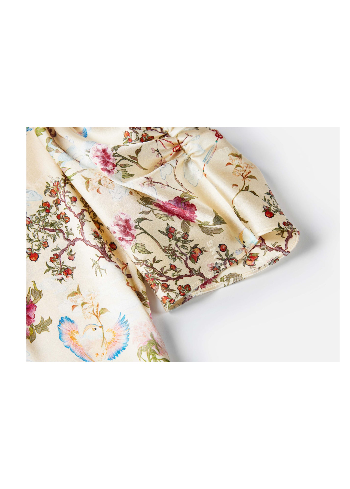 Floral Dress | Beige