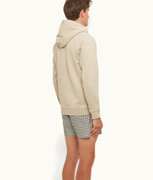 Francis Classic Fit Cotton Hooded Sweatshirt | Parched Green