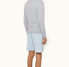 Frederick Tailored Fit Organic Cotton Sweat Shorts | Ice Blue