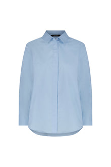 Classic Button Up Shirt French Blue