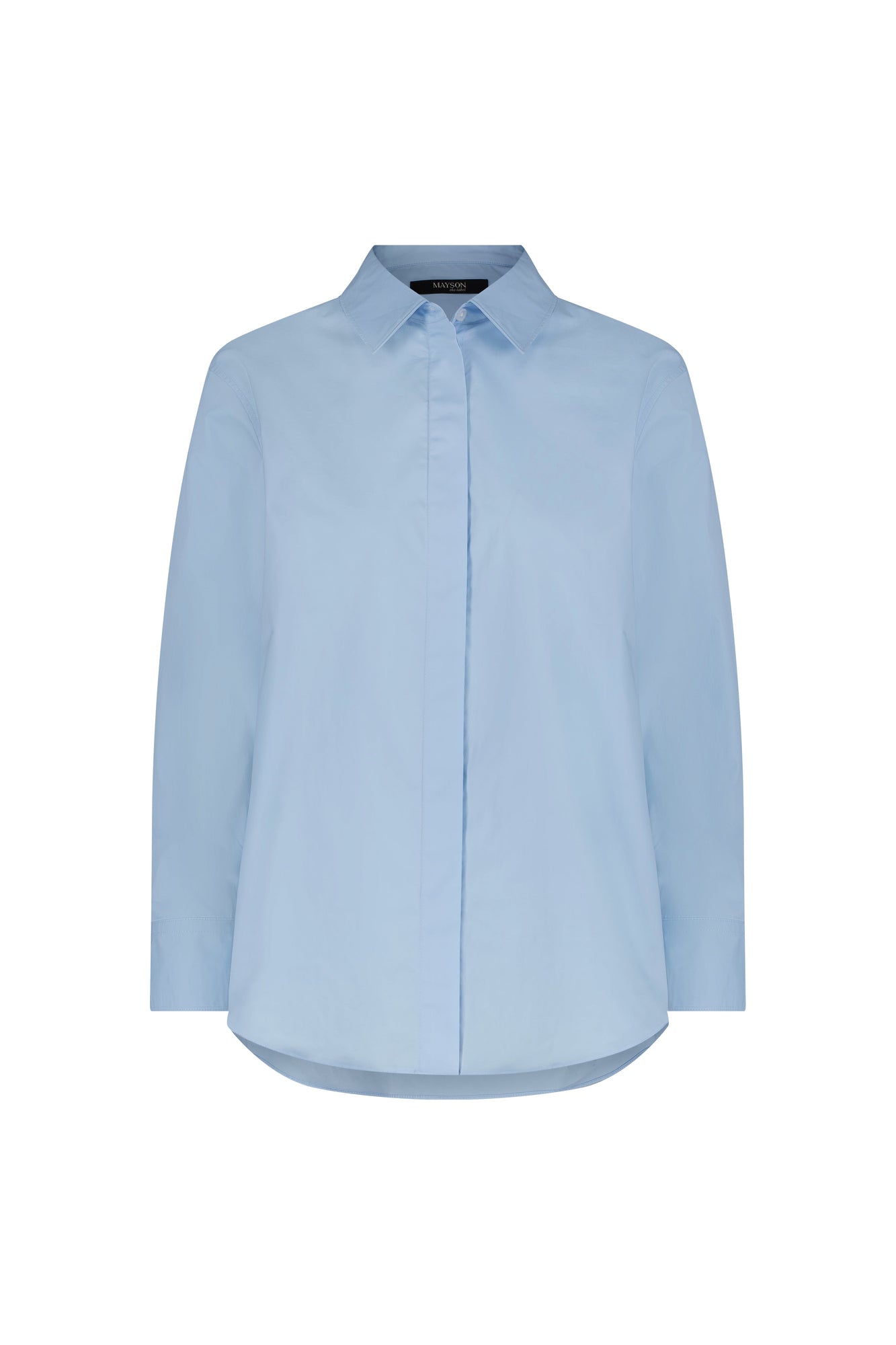 Classic Button Up Shirt French Blue