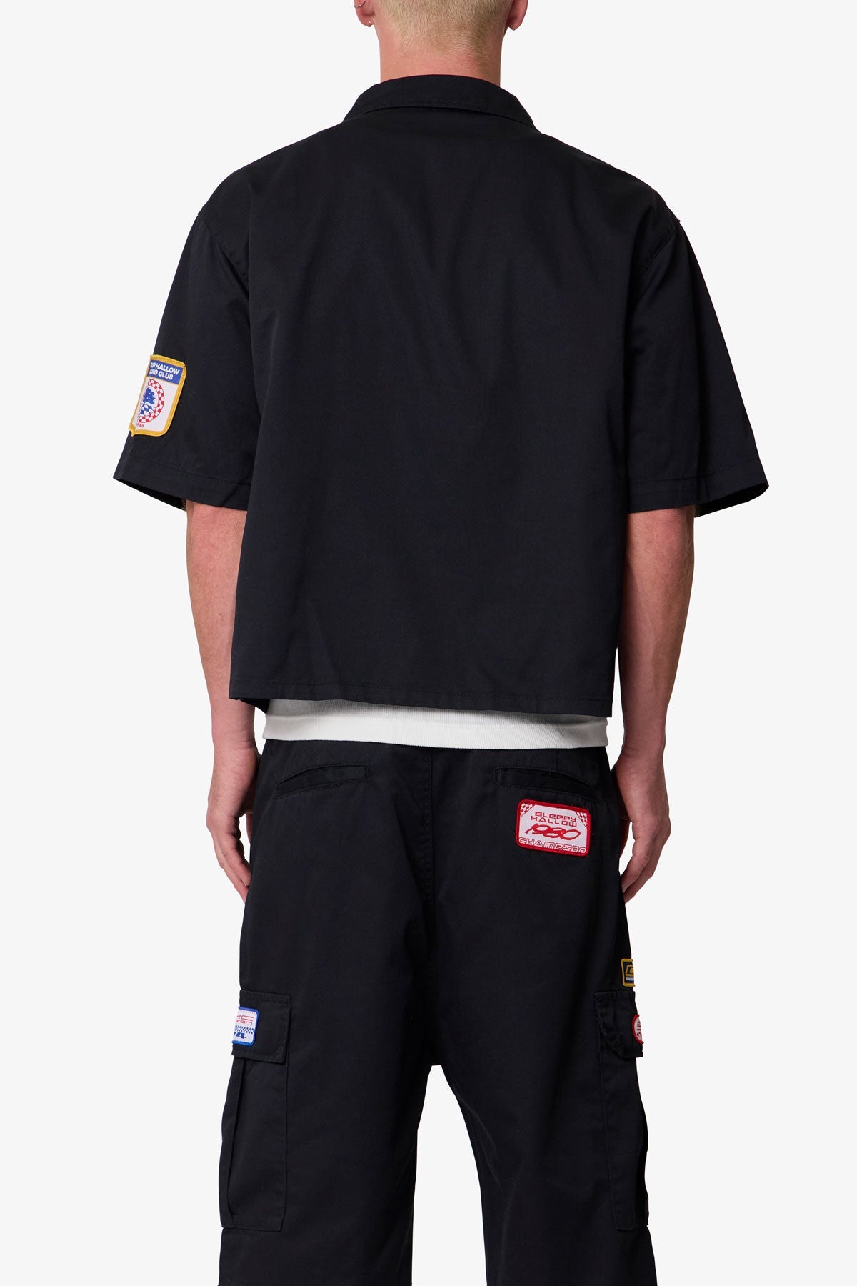 Front Pocket Work Shirt | Black