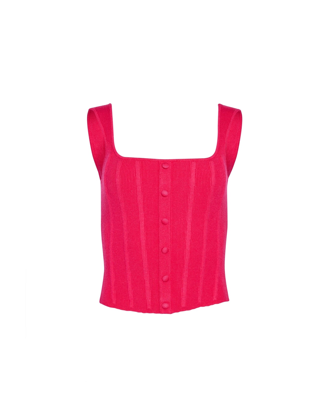 Full Length Knit Corset | Fatale Pink