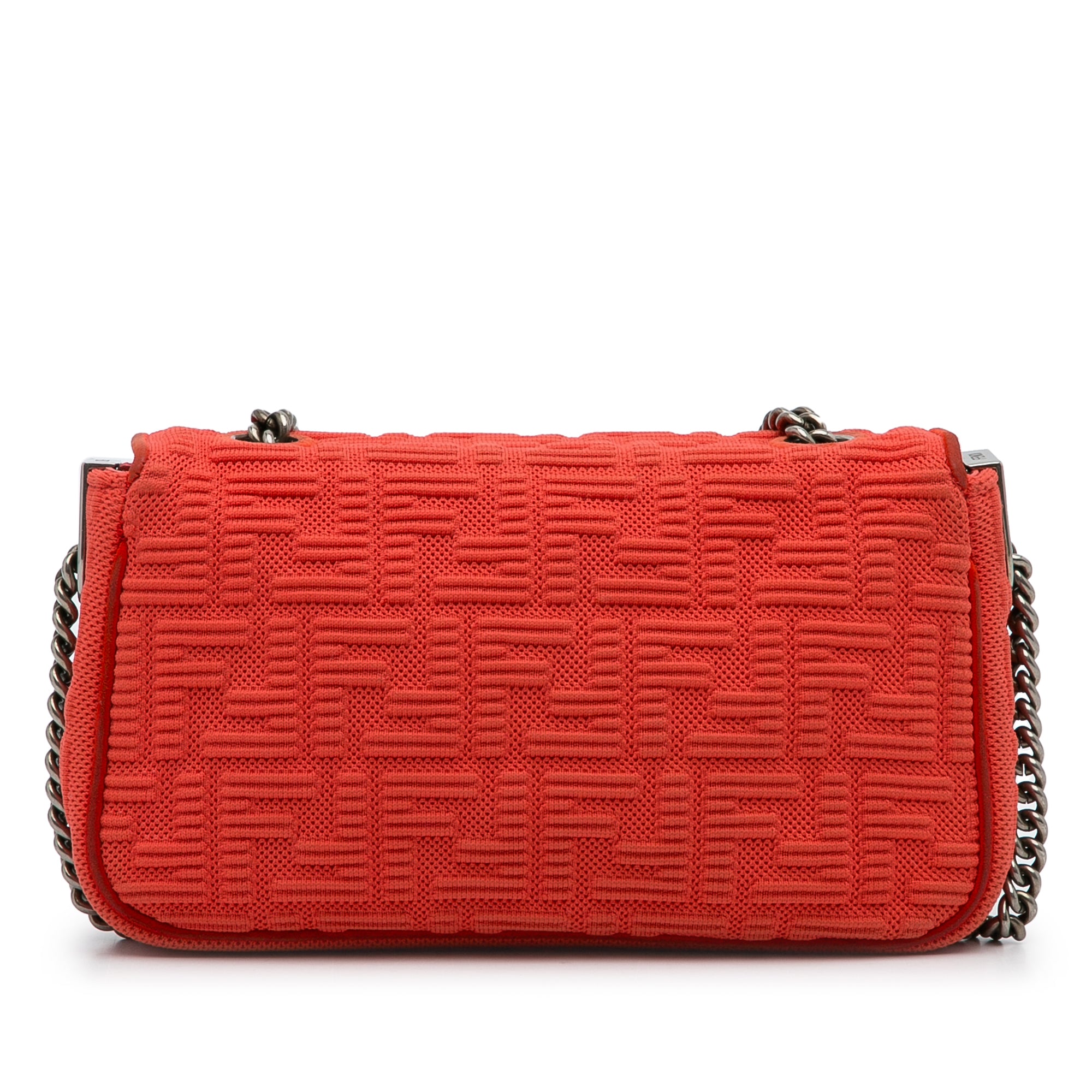 Fendi | Pre-Owned Midi Chain Baguette | Red