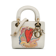 Dior | Pre-Owned Niki De Saint Phalle Mini Calfskin Dioramour Lady (Printed) - II | White