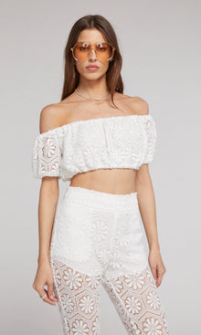 Jocia Lace Top | White