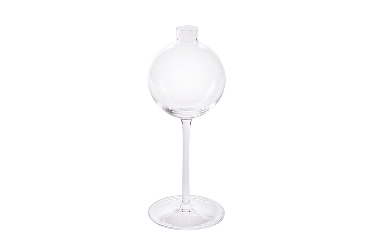 Wine Glass Vase | Clear | Small