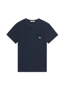 Mens | Baby Fox Patch Pocket Tee-Shirt | Navy
