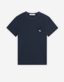 Mens | Baby Fox Patch Pocket Tee-Shirt | Navy