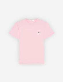 Mens | Grey Fox Head Patch Short-Sleeve Classic Cotton Tee-Shirt | Dusty Rose