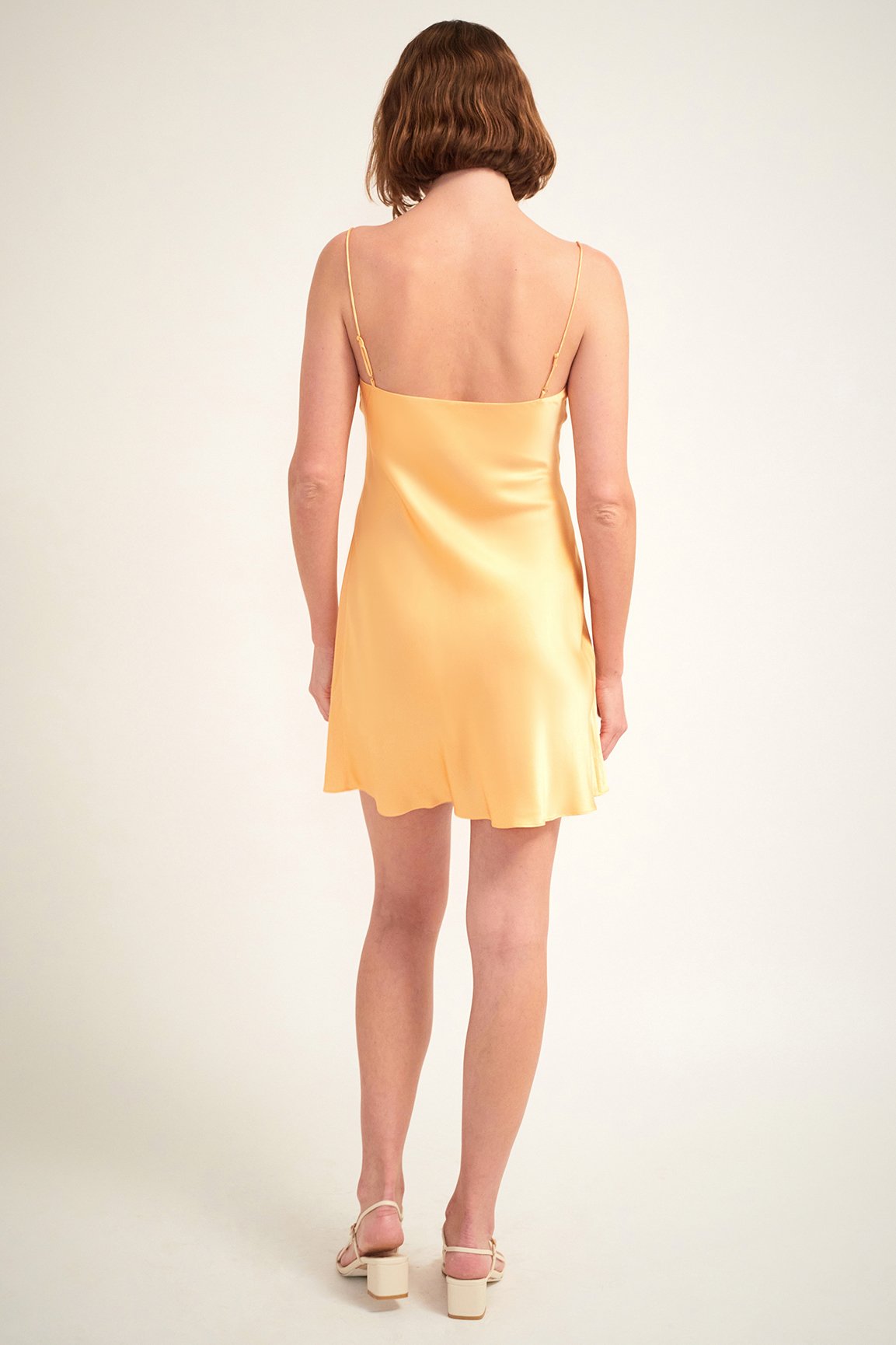 GINIA Blaire Short Dress - Nectarine