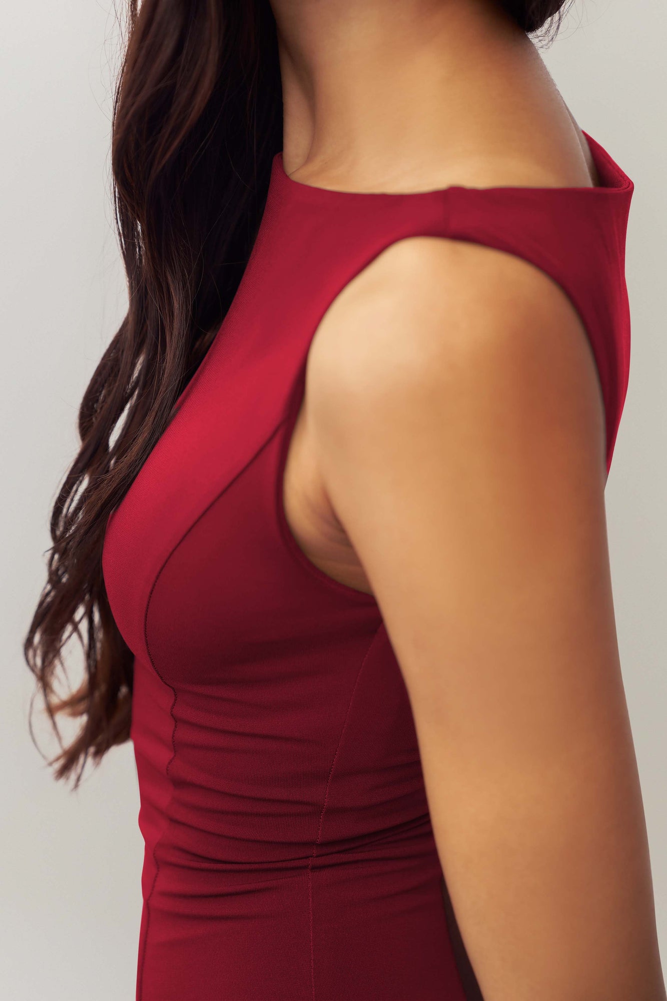 Womens | Daye Mini Dress | Bordeaux
