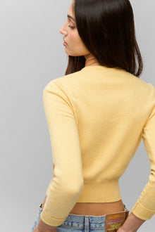 Womens | Emelie Wool Cardigan | Honey Butter