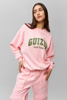 Womens | Guizio Fleece Crewneck | Ballet Slipper