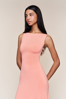 Womens | Daye Midi Dress | Light Coral