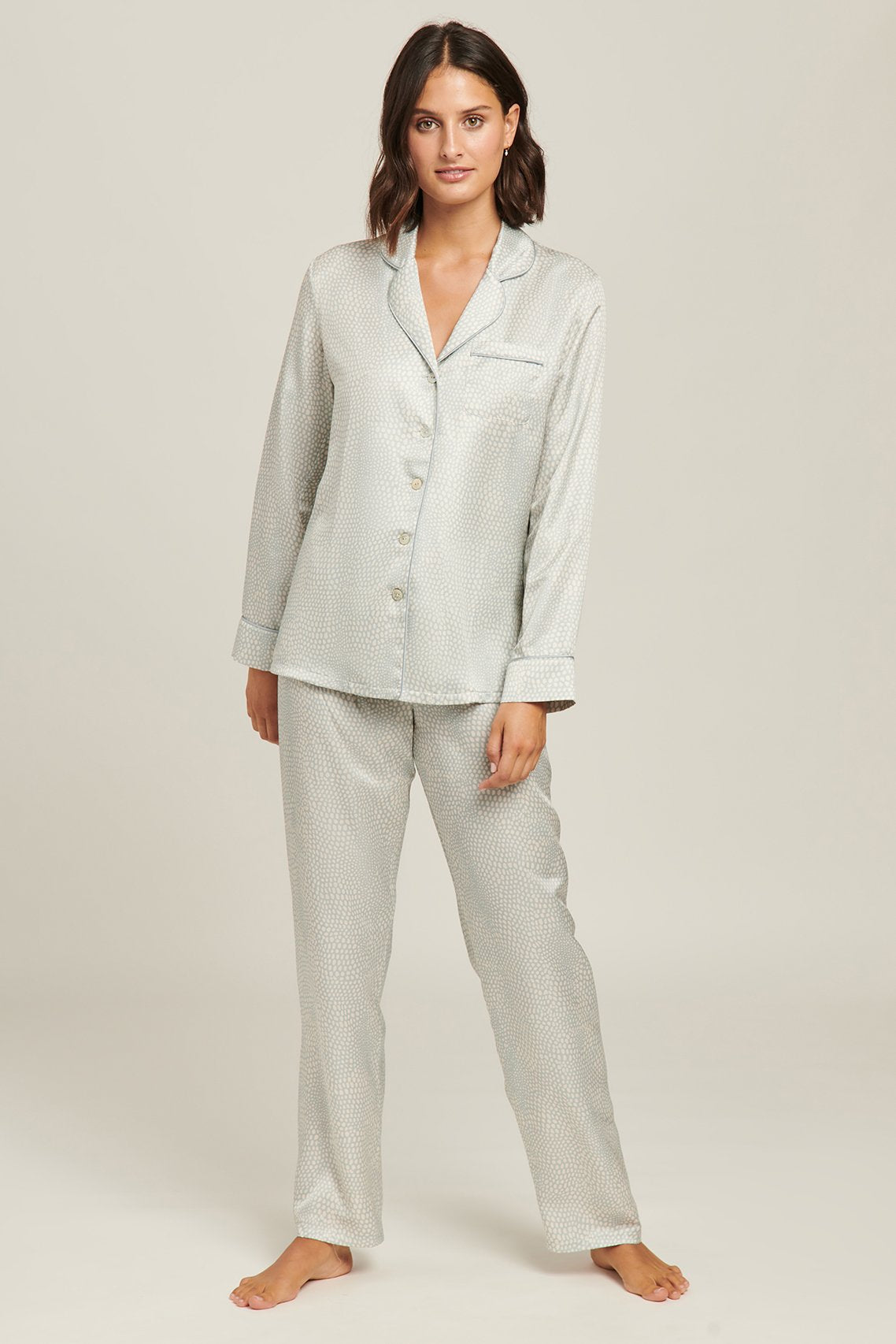 GINIA Washable Silk Blend Pajama