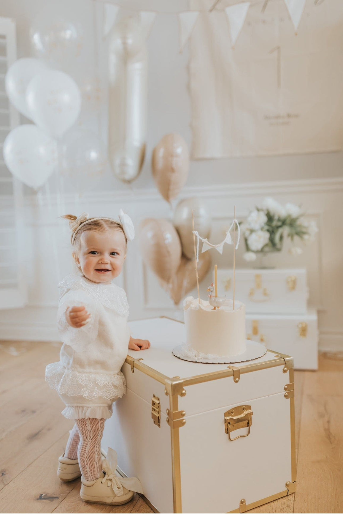 Girl | Emma Cotton and Lace Top and Shorts Set | White