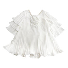 Girl | Sienna Pleated Dress | White