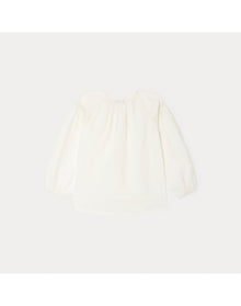 Girls | Bluette Blouse | 4Y | Milk White