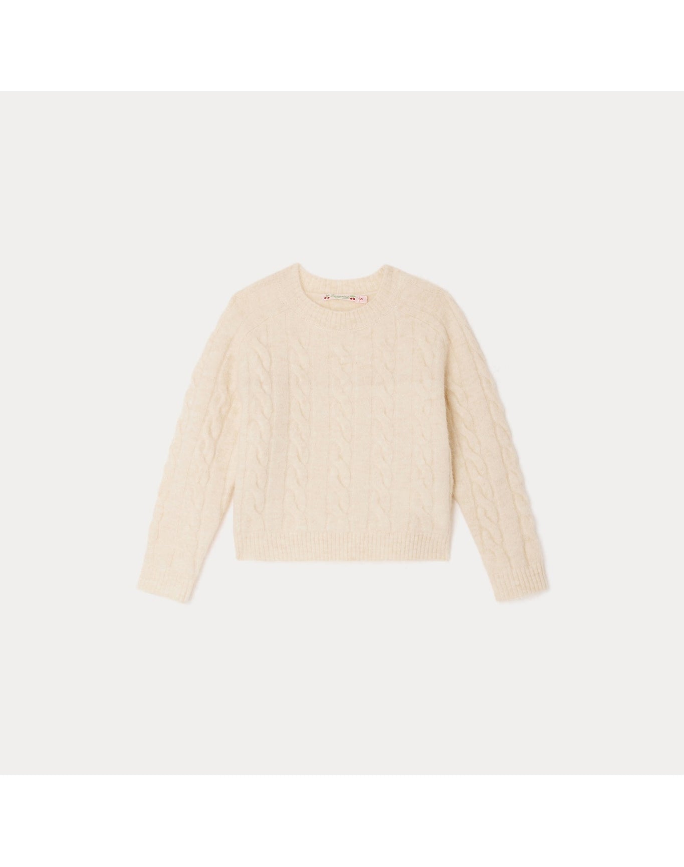 Girls | Brett Sweater | 10Y-12Y | Milk White