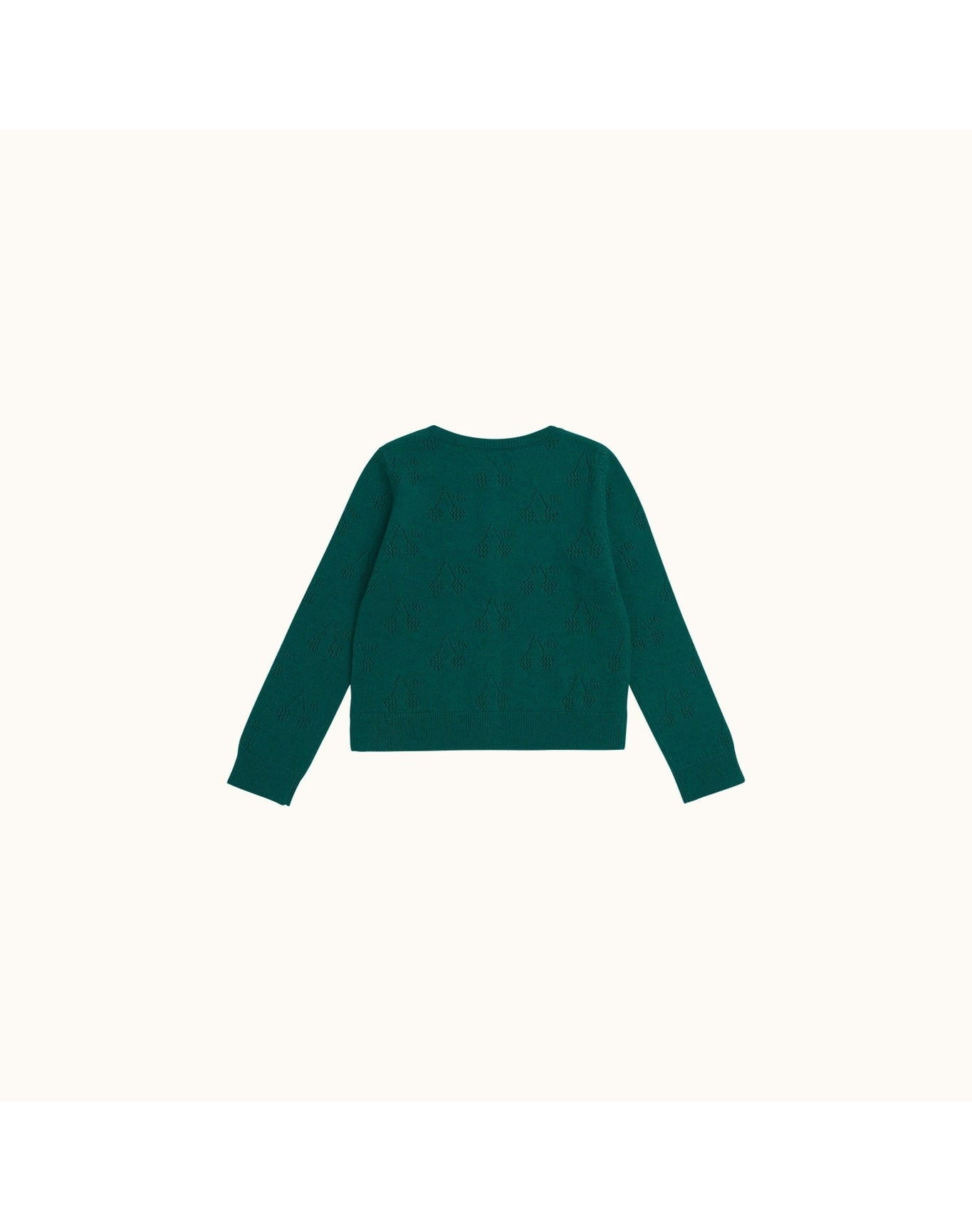 Girls | Cashmere Cardigan | Emerald Green