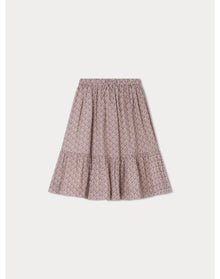 Girls | Daisy Skirt Flowers | 6Y | Taupe