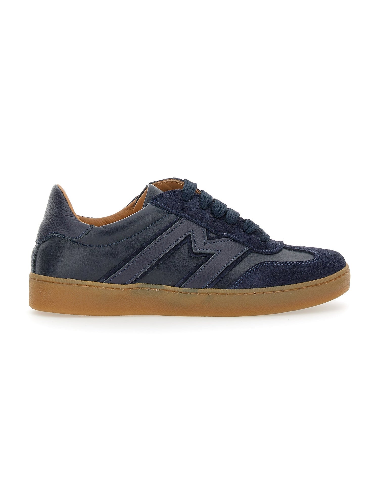 Girls | Leather Sneakers | Dark Blue